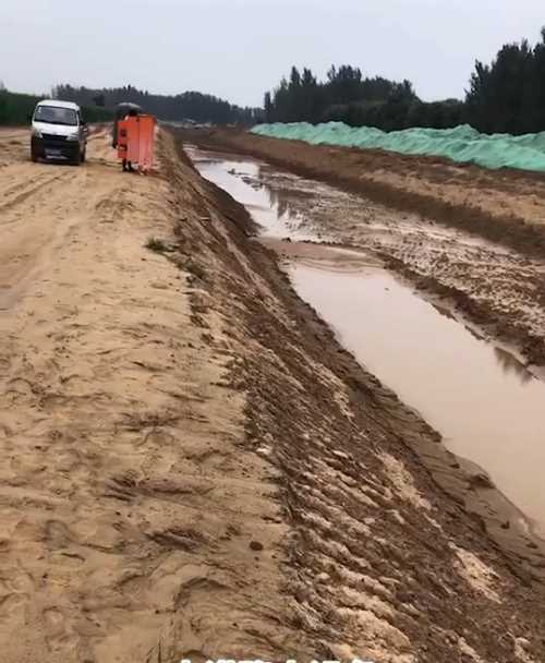 张家口宣化县河道降水